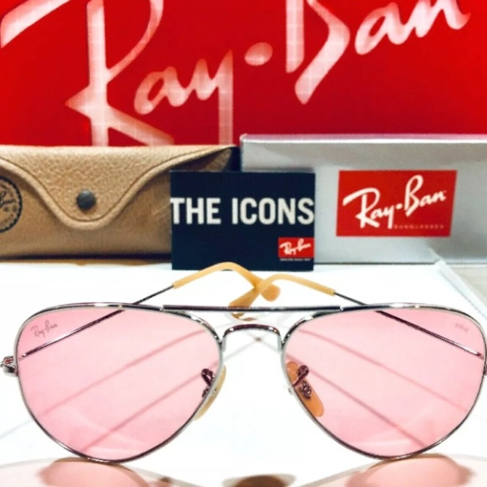 New Women’s Ray Bans Pink Sunglasses